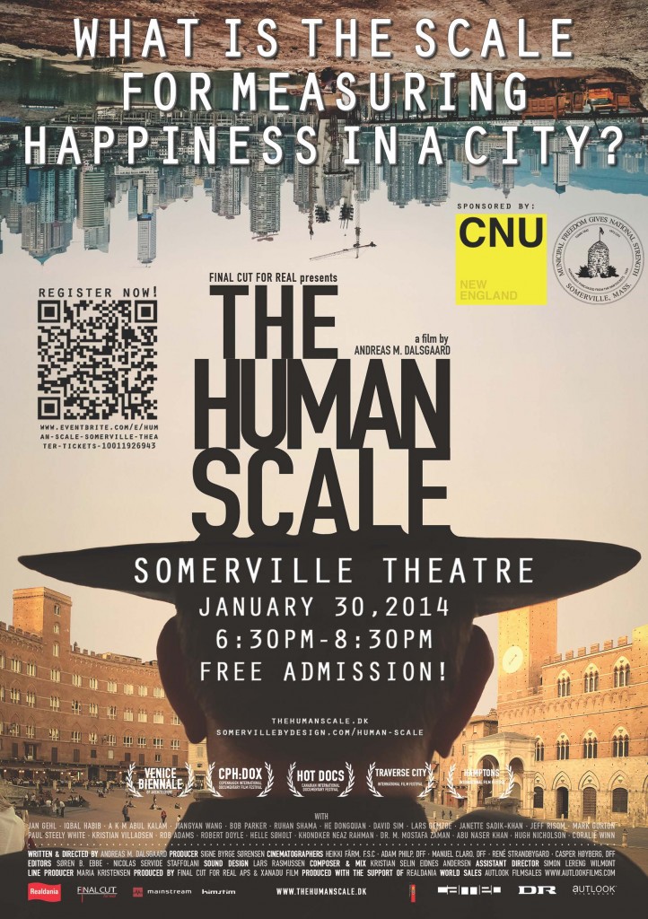 Human Scale Event Poster